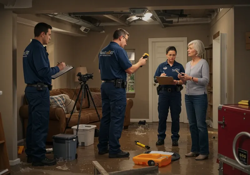 Water Damage Assessment and Insurance Documentation process in Canutillo, TX