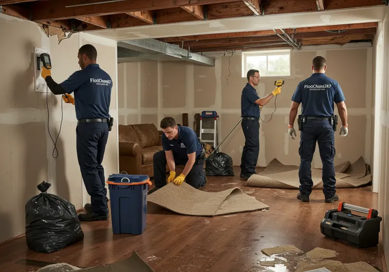Flood DamageMaterial Assessment and Debris Removal process in Canutillo, TX